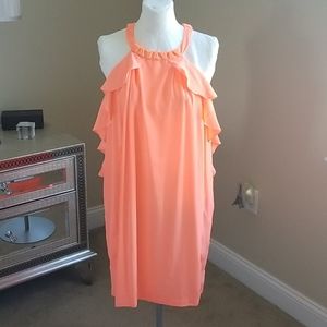 NWT Coral tie back Dress😍